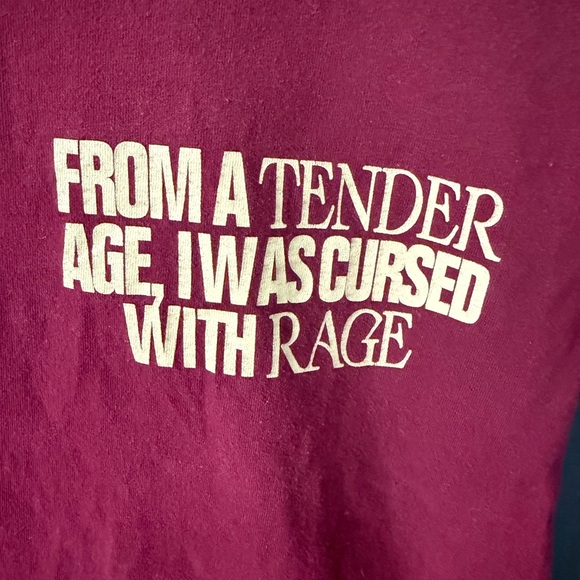 Halsey Love and Power Tour Maroon Graphic Tee - Picture 3 of 7